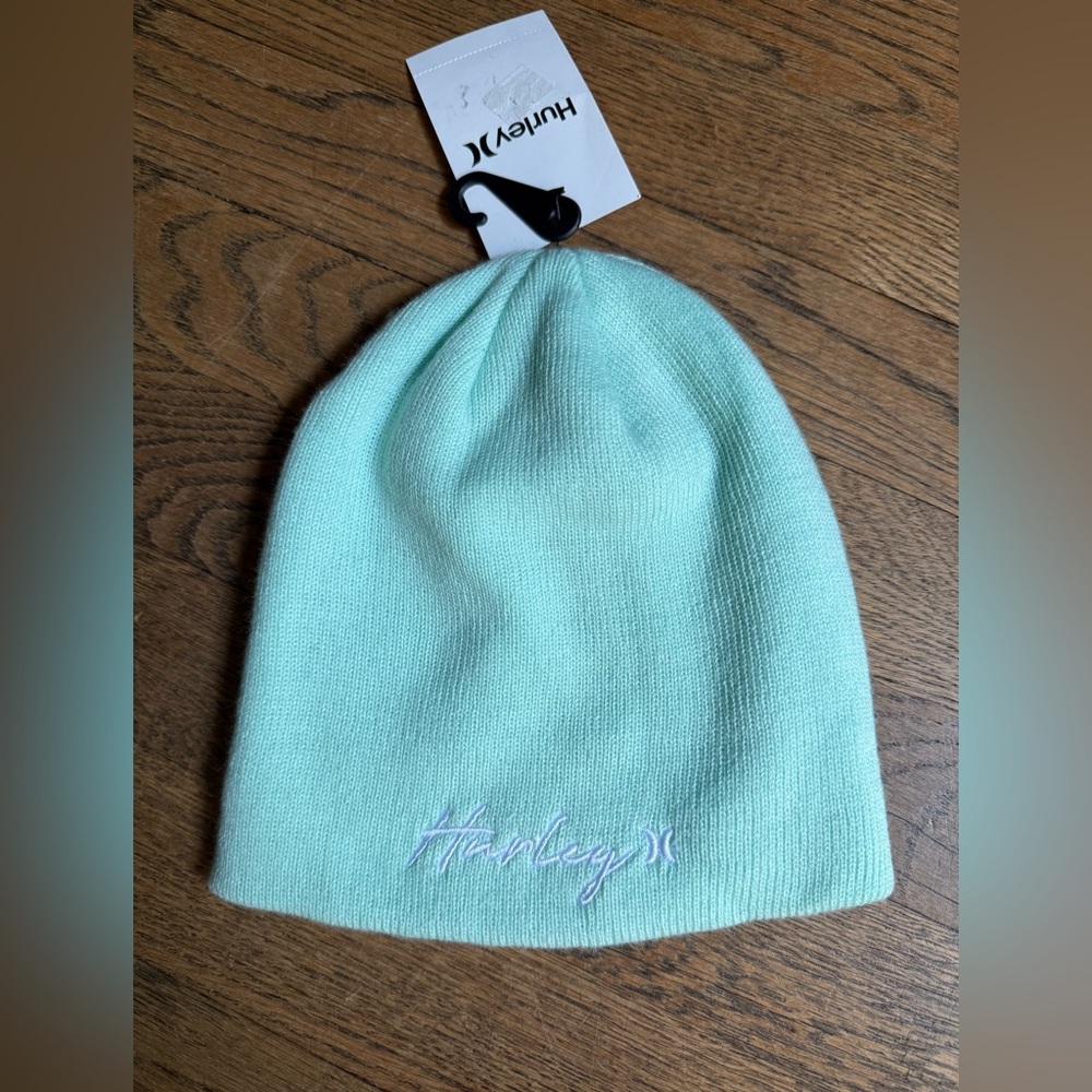 Hurley Script Staple Beanie Winter Hat - Adult OS